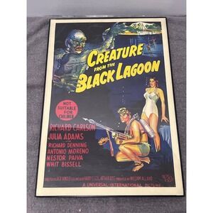 Creature from the Black Lagoon Framed Movie Poster Print11x17 Universal Monsters